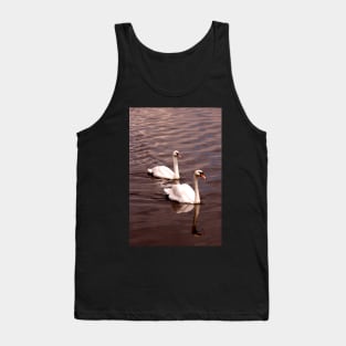 Swans Together Tank Top